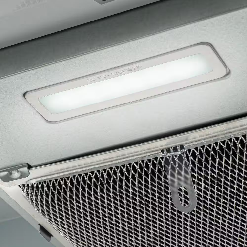 36-In Stainless Steel under Cabinet Range Hood with Charcoal Filter