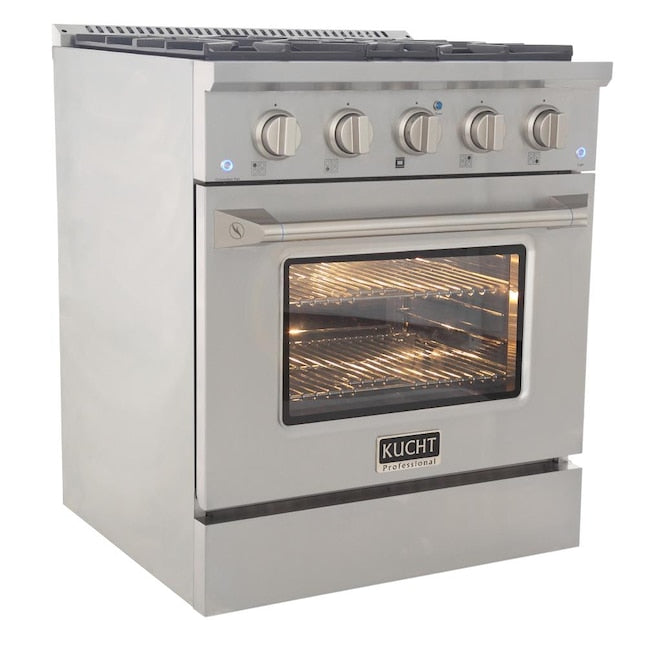 Kucht Professional 30 in. 4.2 cu. ft. Dual Fuel Range KDF302 - image 6