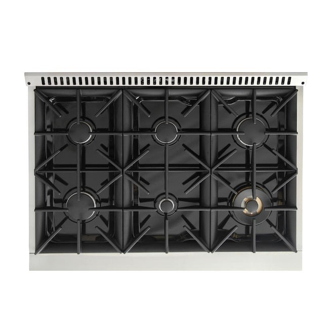 Kucht Professional 36 in. 5.2 cu. ft. Dual Fuel Range KDF362 - image 8