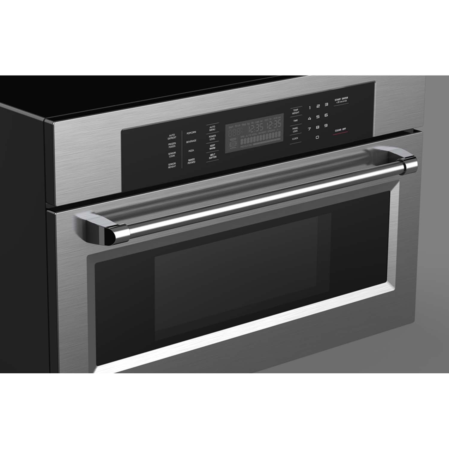 Kucht 30 in 1.6 Cu. Ft. Stainless Steel Air Fryer and Convection Built In Microwave KM30C - image 4