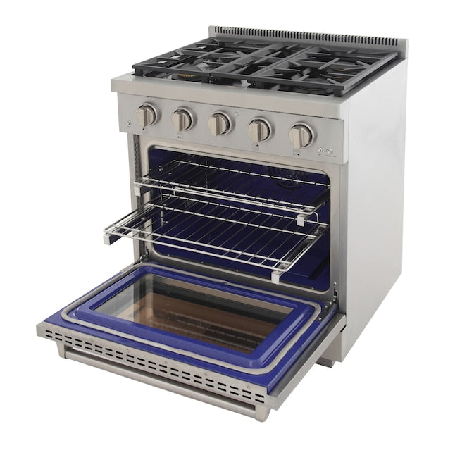 Kucht Professional 30 in. 4.2 cu. ft. Natural Gas Range and Convection Oven KFX3000X - image 8