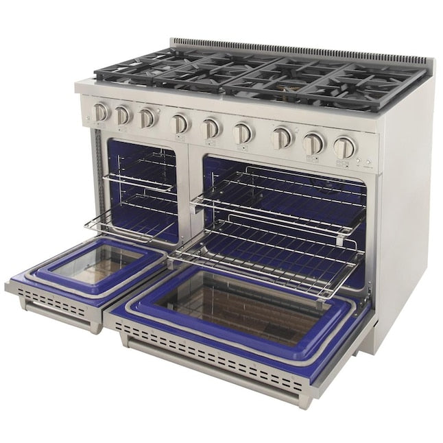 Kucht Professional 48 in. 6.7 cu. ft. Natural Gas Range Two Ovens - One Convection KFX4800X - image 2