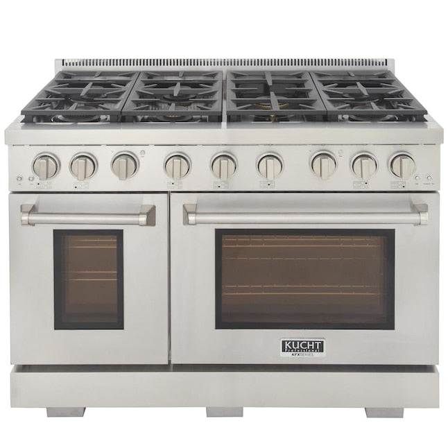 Kucht Professional 48 in. 6.7 cu. ft. Natural Gas Range Two Ovens - One Convection KFX4800X - image 3