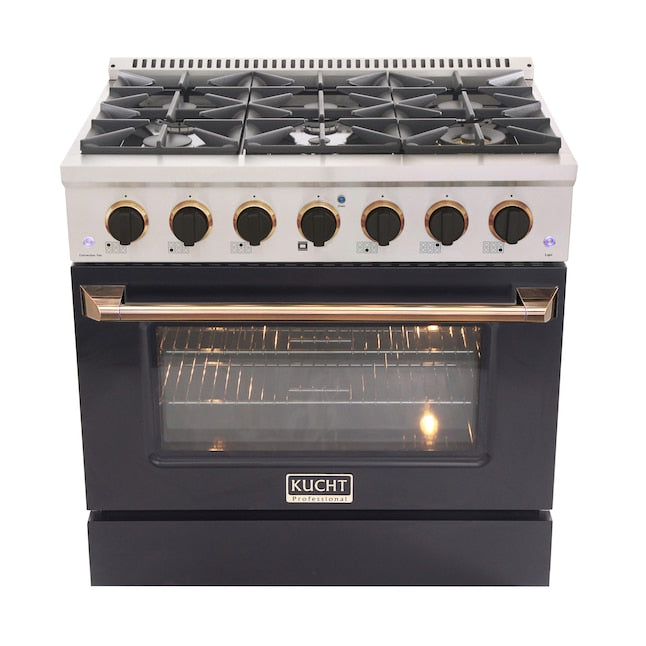 Kucht Professional 36 in. 5.2 cu. ft. Dual Fuel Range KDF362 - image 73