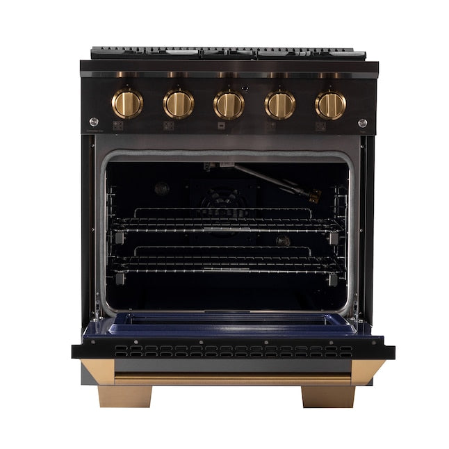 Kucht Gemstone Professional 30 in. 4.2 cu. ft. Dual Fuel Range KED304 - image 3