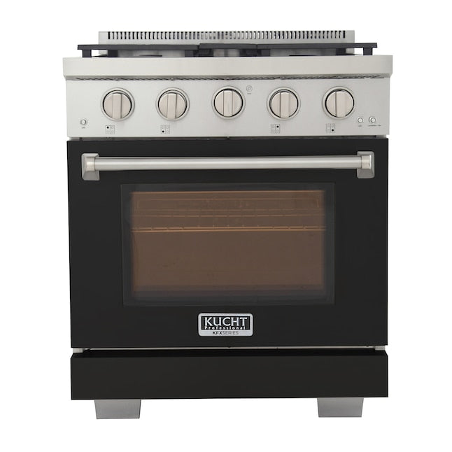 Kucht Professional 30 in. 4.2 cu. ft. Natural Gas Range and Convection Oven KFX3000X - image 48