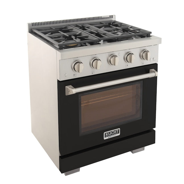 Kucht Professional 30 in. 4.2 cu. ft. Natural Gas Range and Convection Oven KFX3000X - image 56