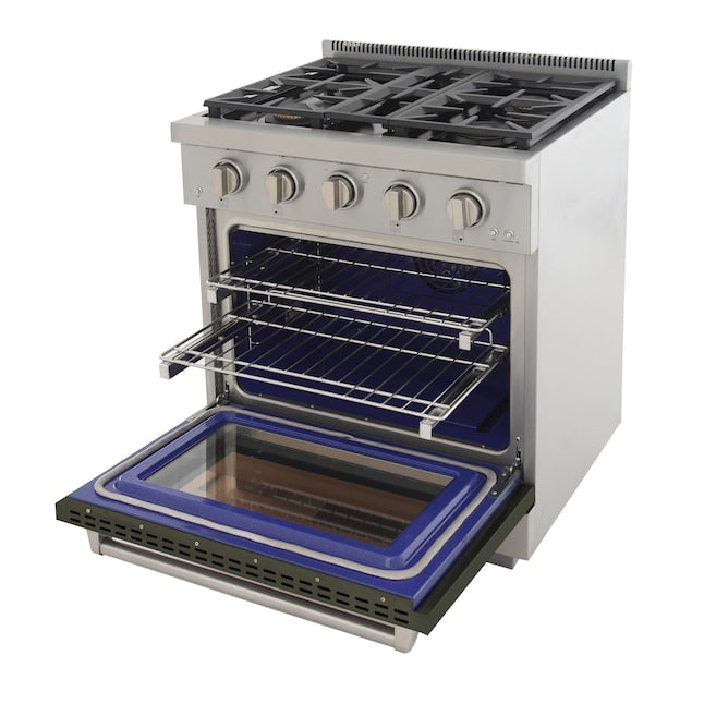 Kucht Professional 30 in. 4.2 cu. ft. Natural Gas Range and Convection Oven KFX3000X - image 132