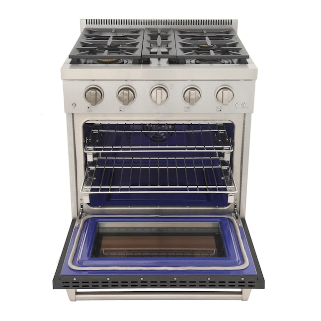 Kucht Professional 30 in. 4.2 cu. ft. Natural Gas Range and Convection Oven KFX3000X - image 146