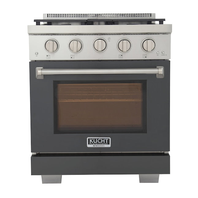 Kucht Professional 30 in. 4.2 cu. ft. Natural Gas Range and Convection Oven KFX3000X - image 144
