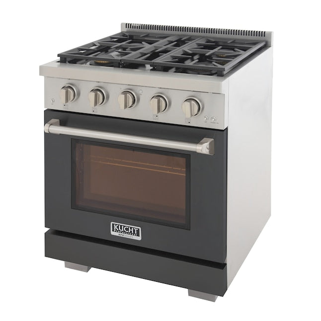 Kucht Professional 30 in. 4.2 cu. ft. Natural Gas Range and Convection Oven KFX3000X - image 149