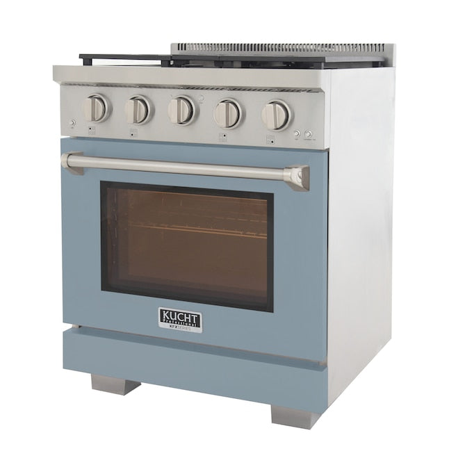 Kucht Professional 30 in. 4.2 cu. ft. Natural Gas Range and Convection Oven KFX3000X - image 95