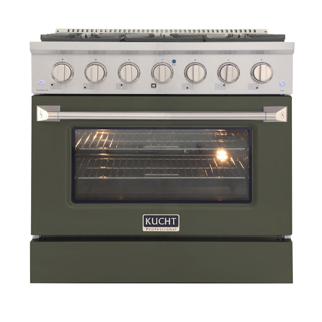 Kucht Professional 36 in. 5.2 cu. ft. Dual Fuel Range KDF362 - image 245