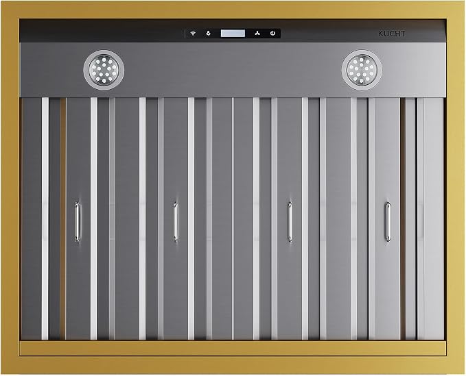 Kucht 30 in. 900 CFM Wall Mounted Range Hood in Stainless Steel KRH30SG