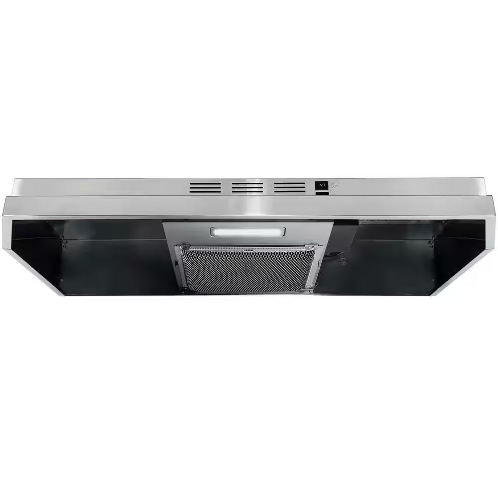 36-In Stainless Steel under Cabinet Range Hood with Charcoal Filter