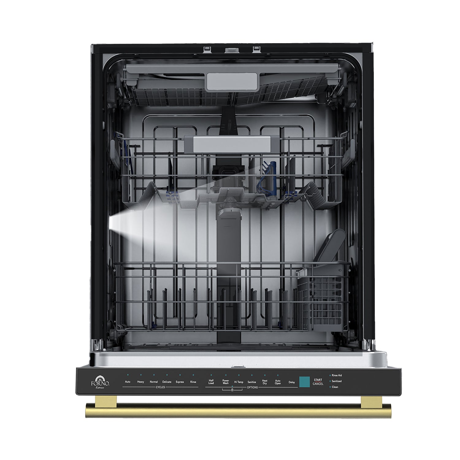 Stella 24 in. Built-in Dishwasher in Black, Tall Tub, Top Touch Control, Fingerprint-Resistant Stainless Steel Dishwasher, Black, Quiet 44 dBA, Soil-Sensing Capable, NSF & ENERGY STAR