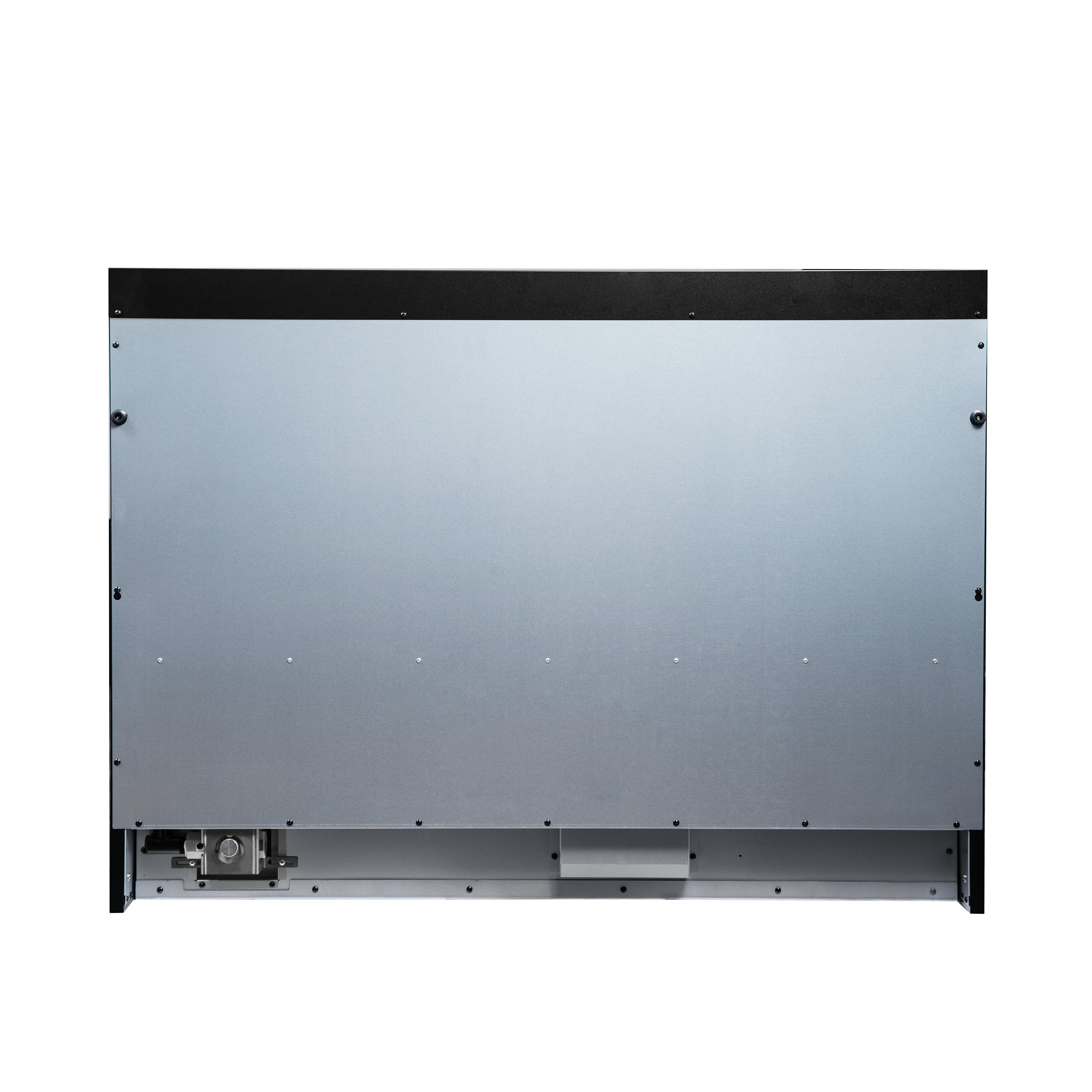 Valente 48" Dual Fuel Range in Black, 8 Sealed Burners, 94 000 BTU Cooktop Output, 6.7 Cu.Ft. Double Oven, Telescopic Racks