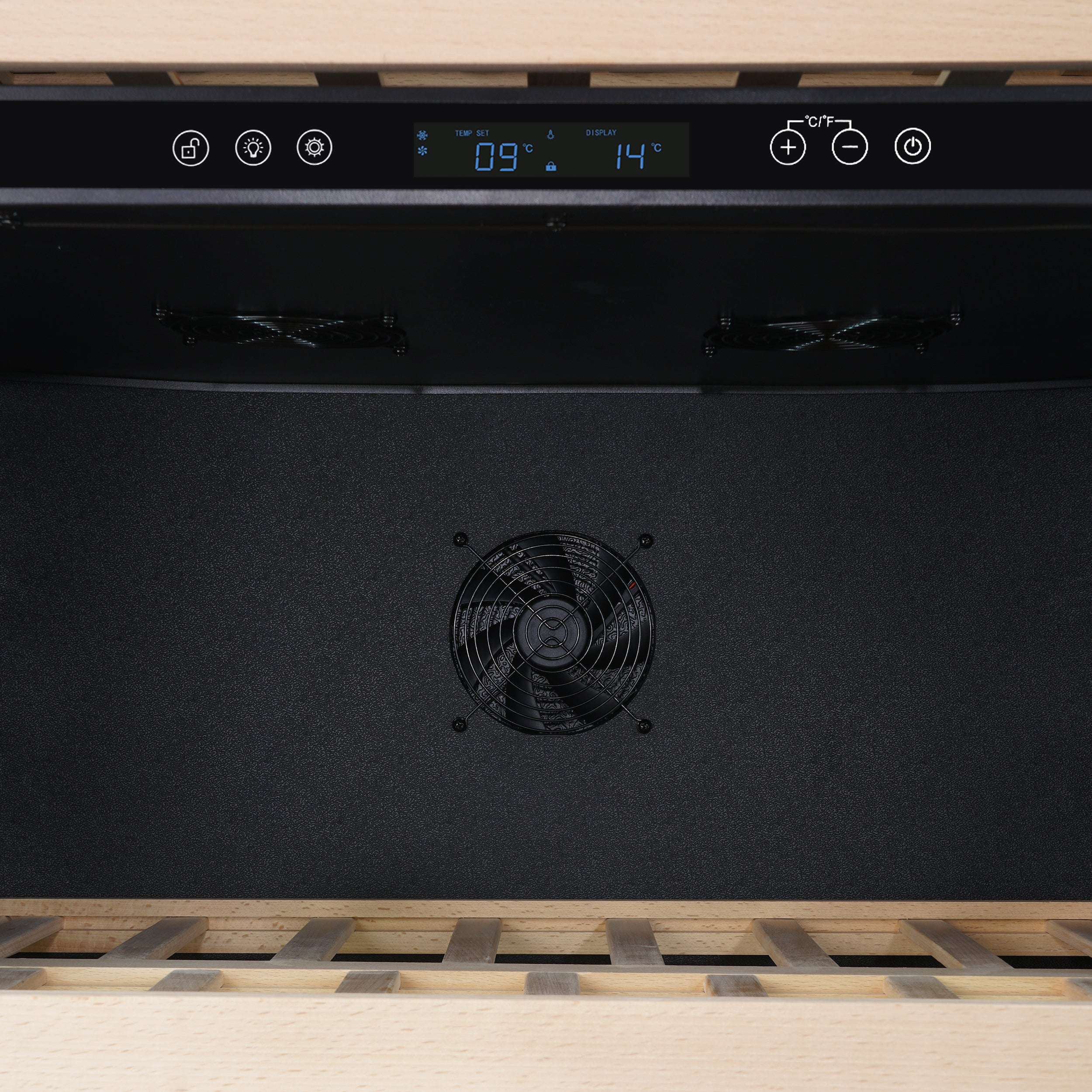Forno Celano 30-Inch Triple Zone Wine and Beverage Cooler, 21.3 cu.ft, Stainless Steel