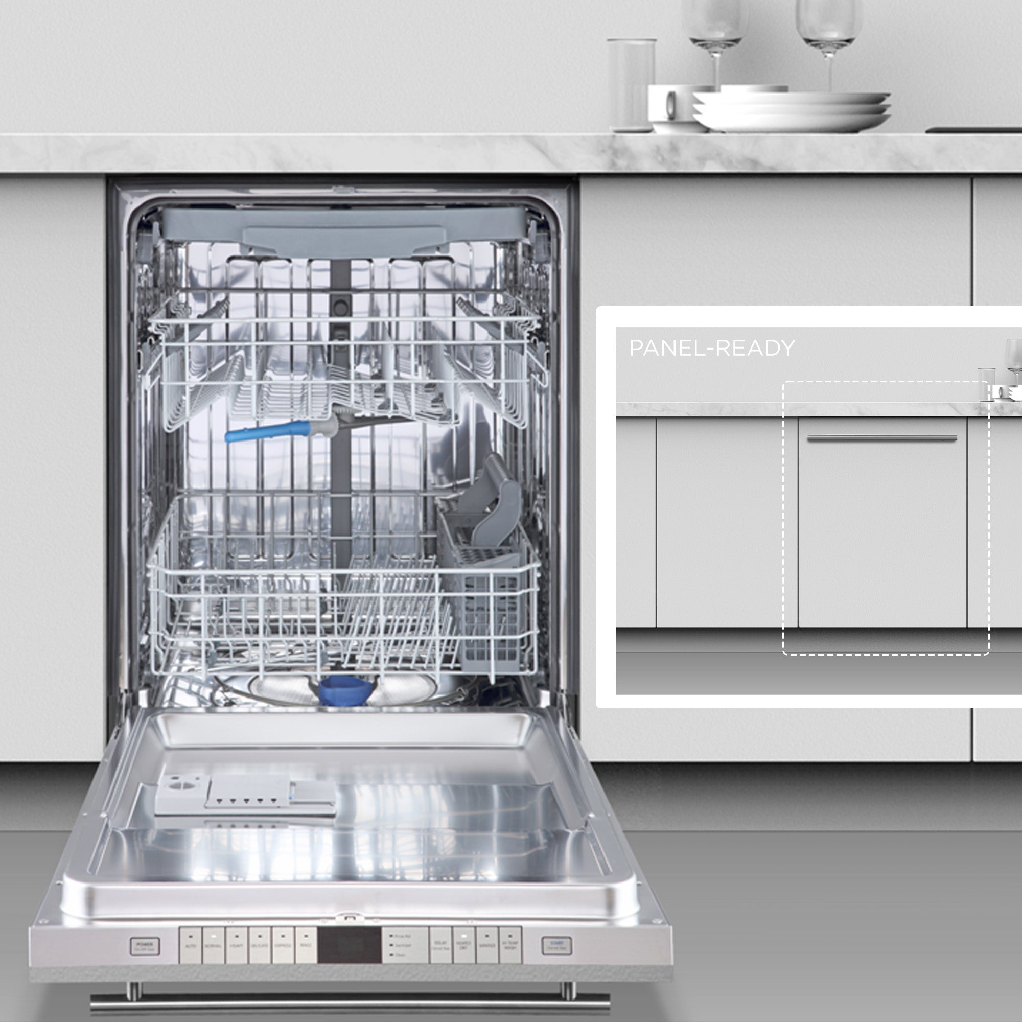 Kucht Professional 24 in. Top Control Dishwasher Panel Ready KD240PR - image 5
