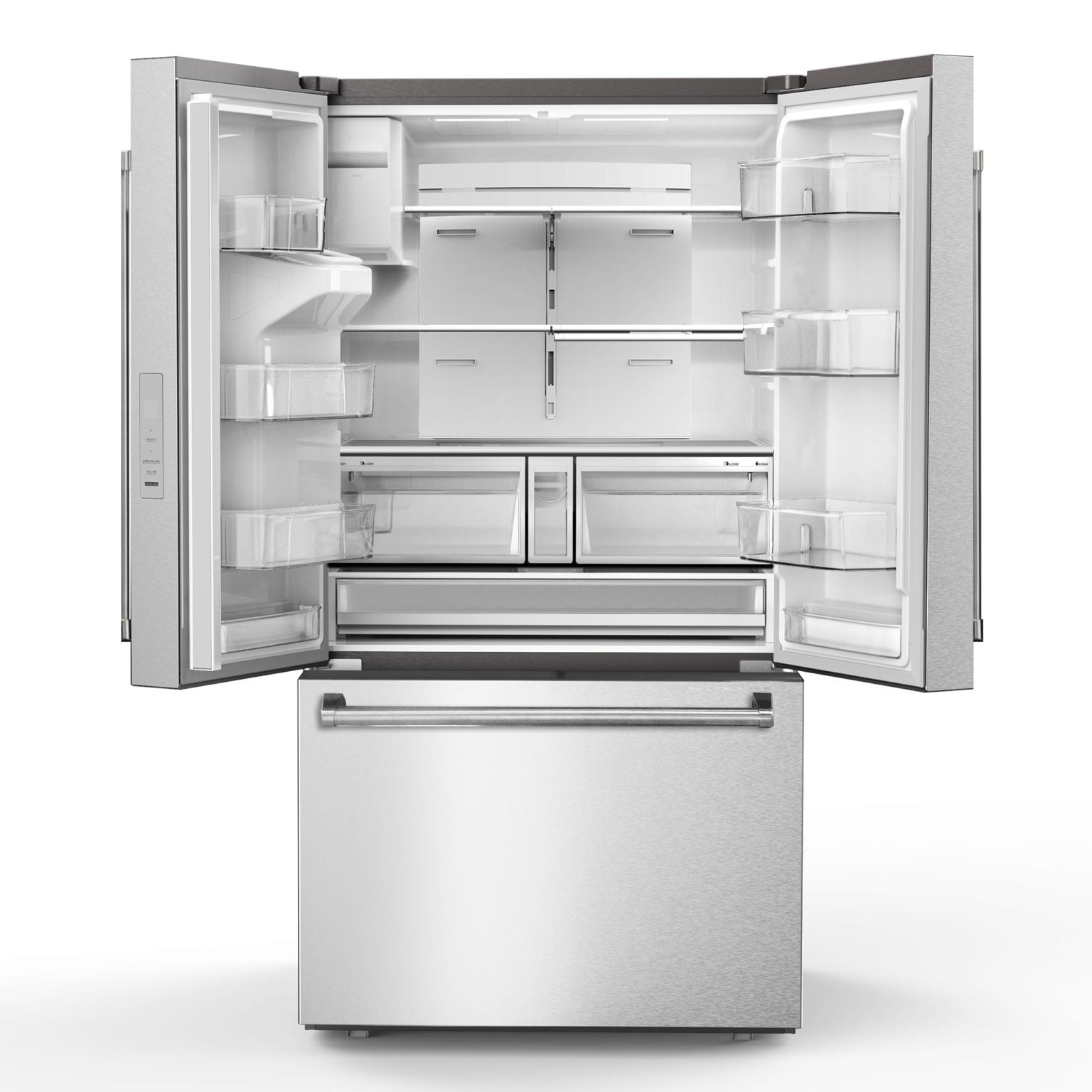 Kucht Professional 36 in. 28.9 cu. ft. Standard Depth Freestanding French Door Refrigerator KR900X - image 2