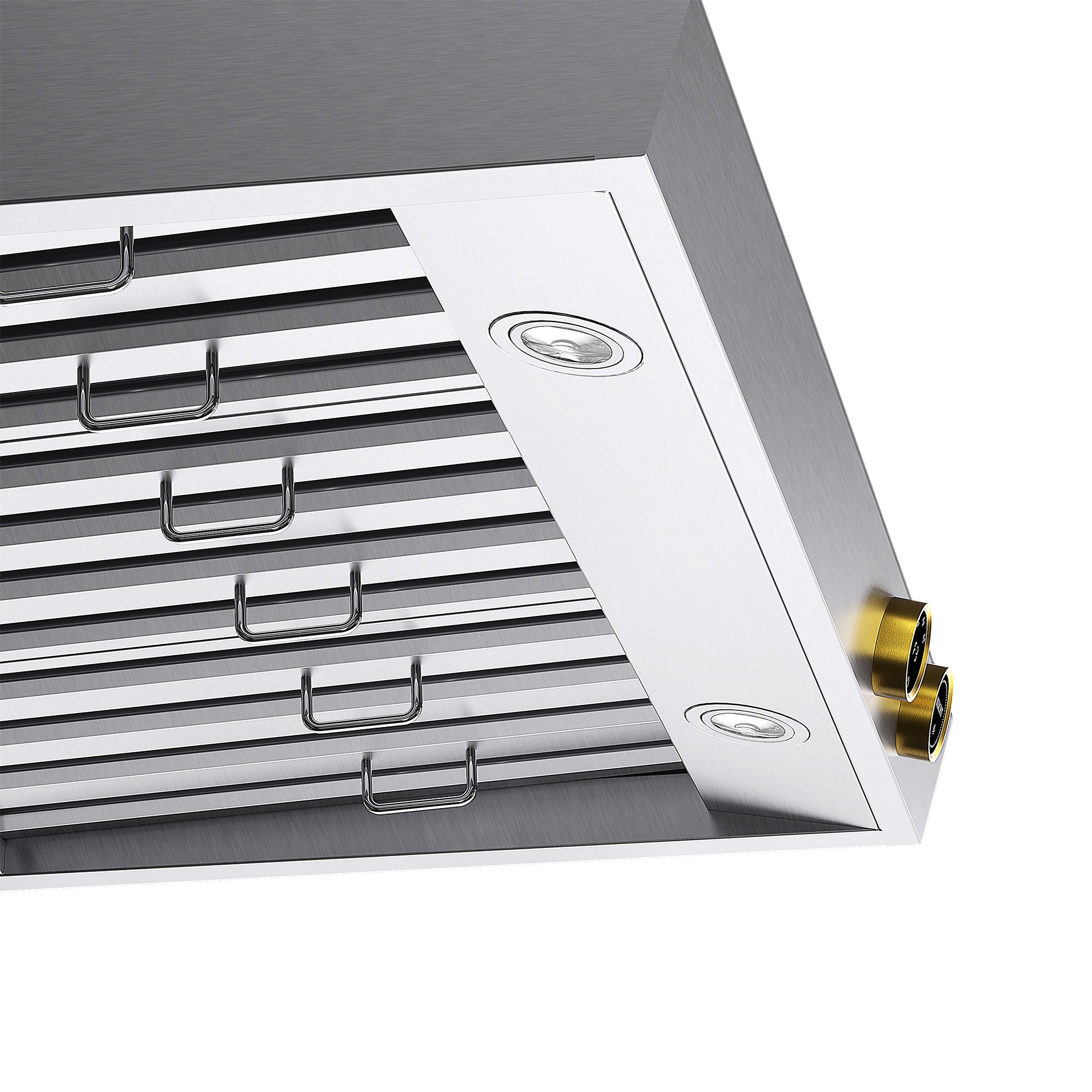 Kucht Pro Style 36 in. 900 CFM Under Cabinet Range Hood, Stainless Steel, Digital Controls KRH360 - image 4