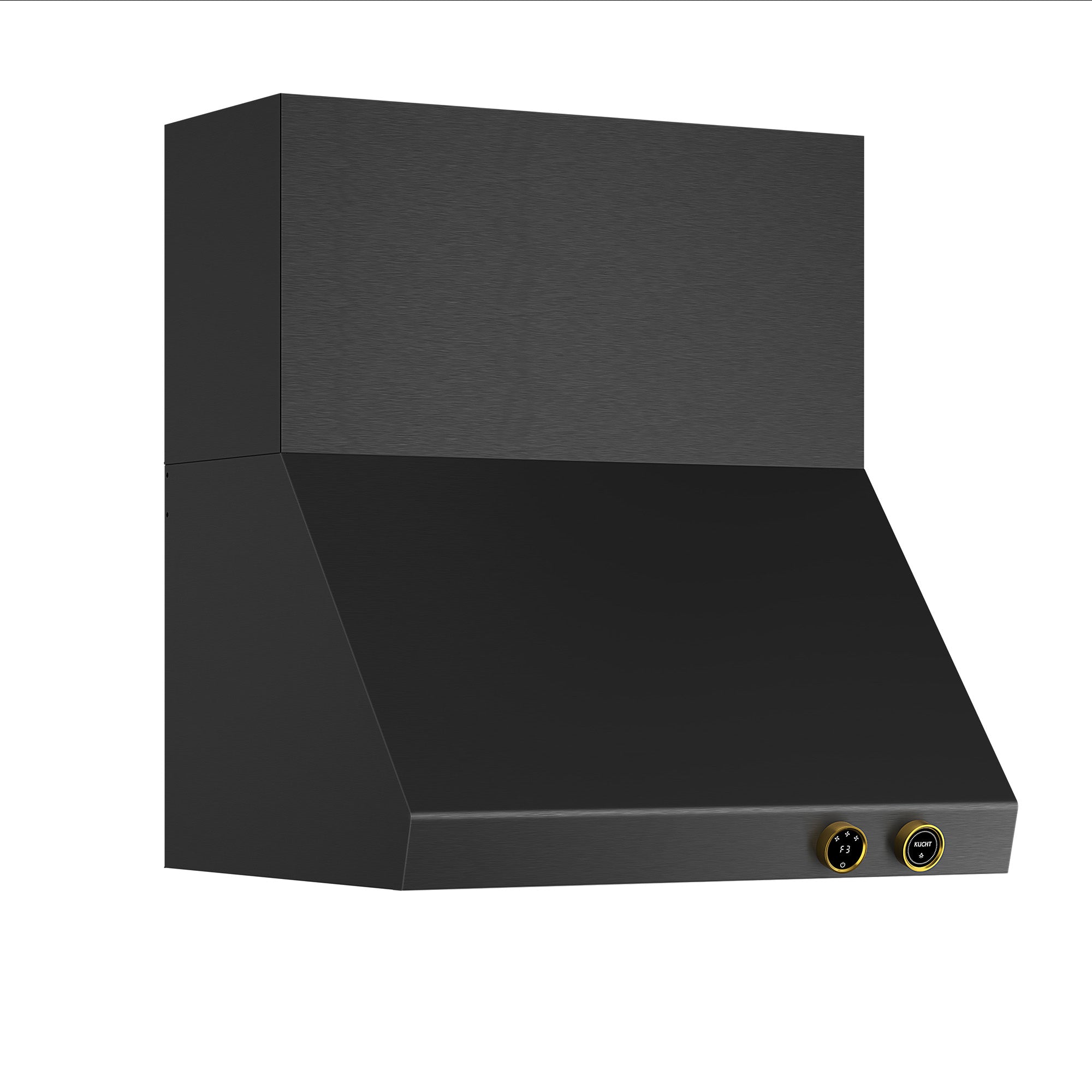 Kucht 30 in. 900 CFM Ducted Wall Mount Range Hood in Titanium Stainless Steel KRHG300-C
