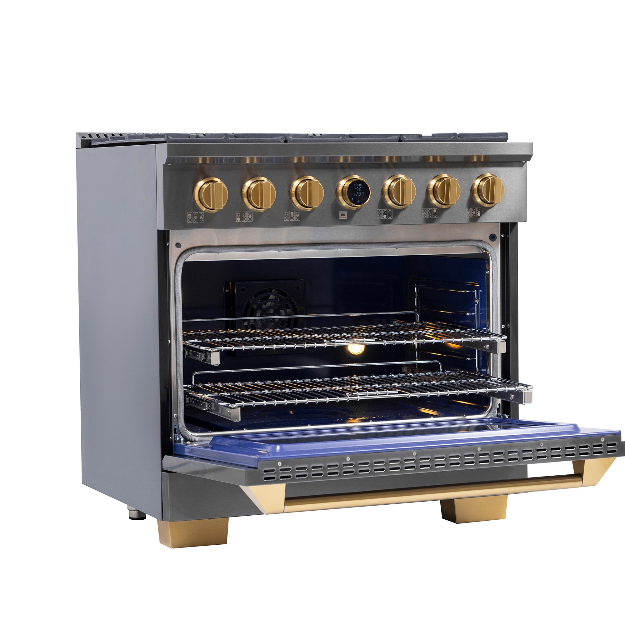 Kucht 36 in. 5.2 cu. ft. 6 Burners Dual Fuel Range KXD36 - image 24