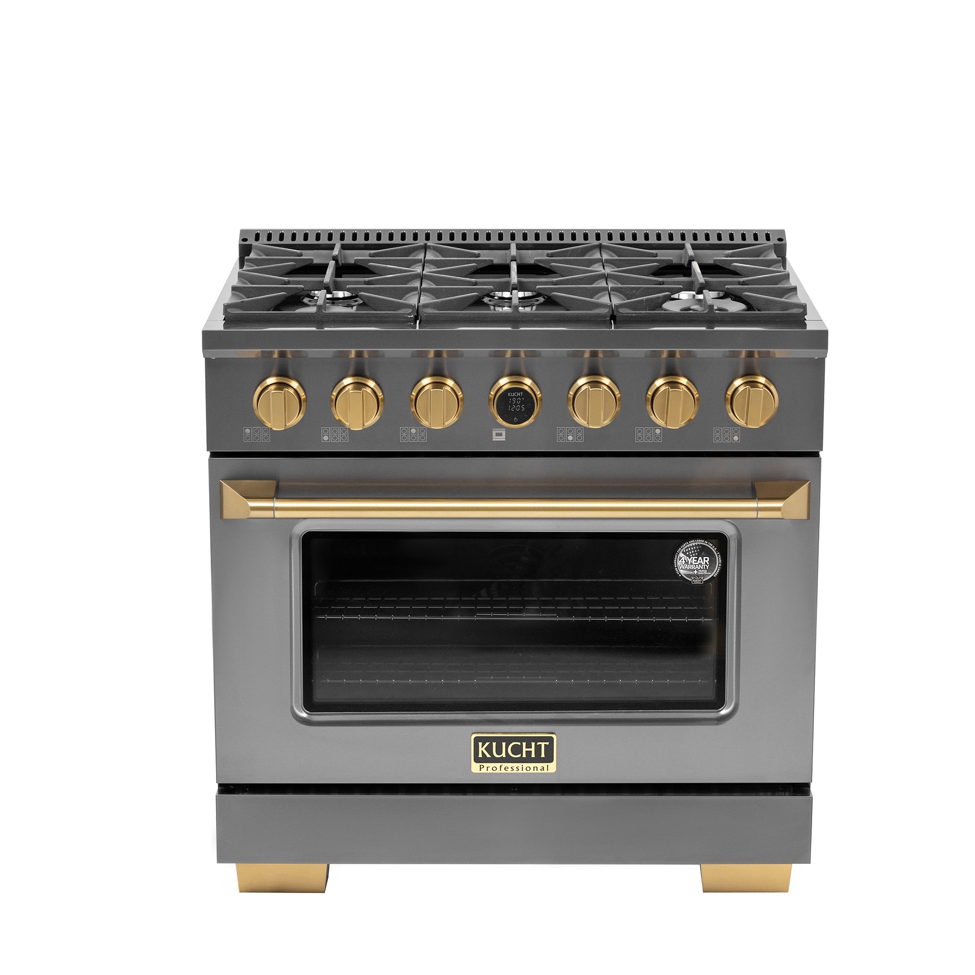 Kucht 36 in. 5.2 cu. ft. 6 Burners Dual Fuel Range KXD36 - image 22