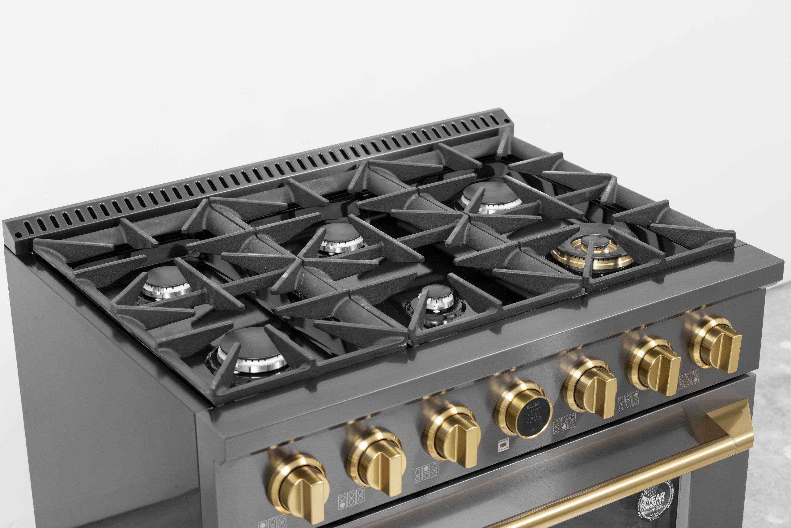 Kucht 36 in. 5.2 cu. ft. 6 Burners Dual Fuel Range KXD36 - image 28
