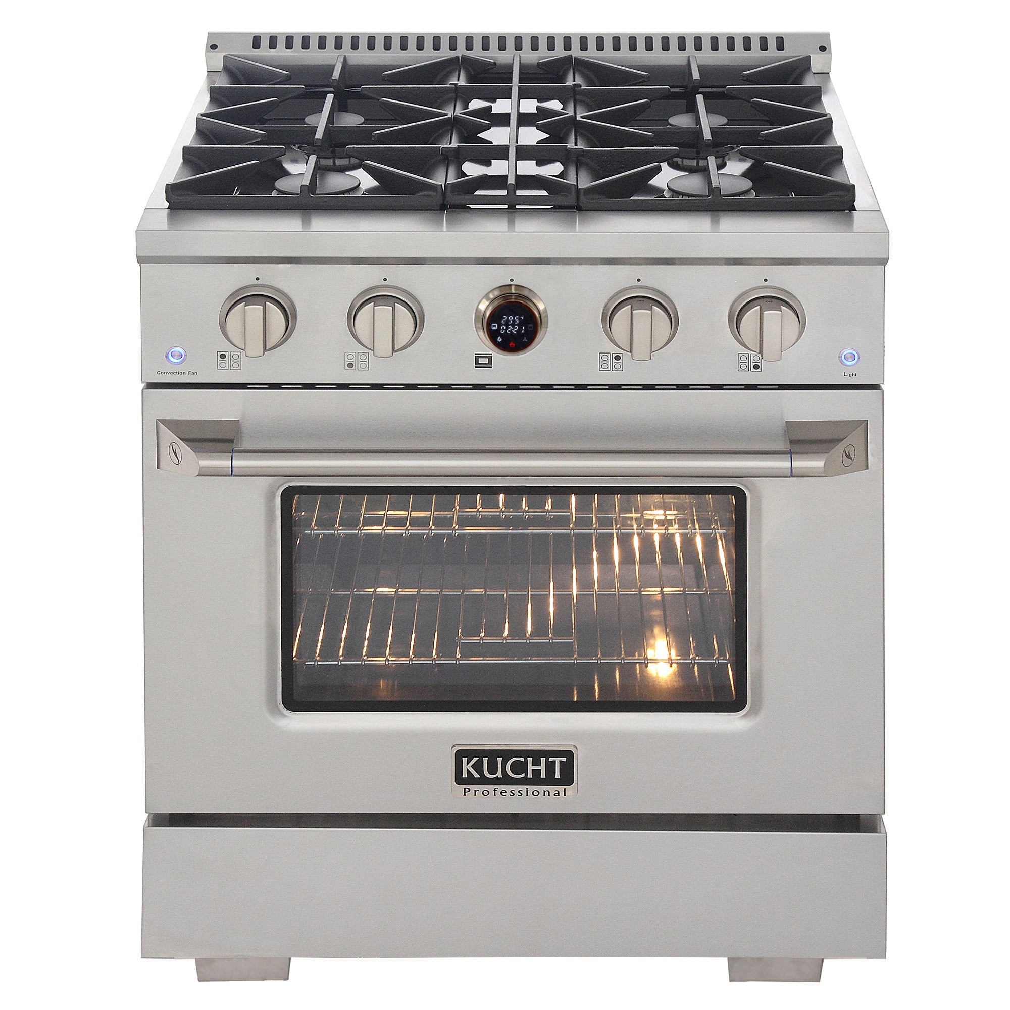 Kucht 30 in. 4.2 cu. ft. 4 Burners Dual Fuel Range KXP30 - image 6