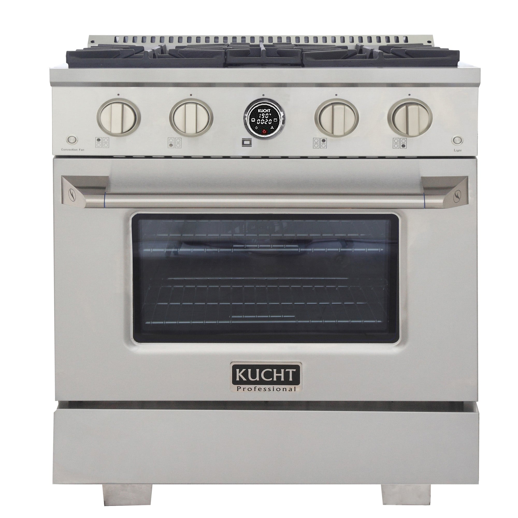 Kucht 30 in. 4.2 cu. ft. 4 Burners Dual Fuel Range KXP30 - image 1