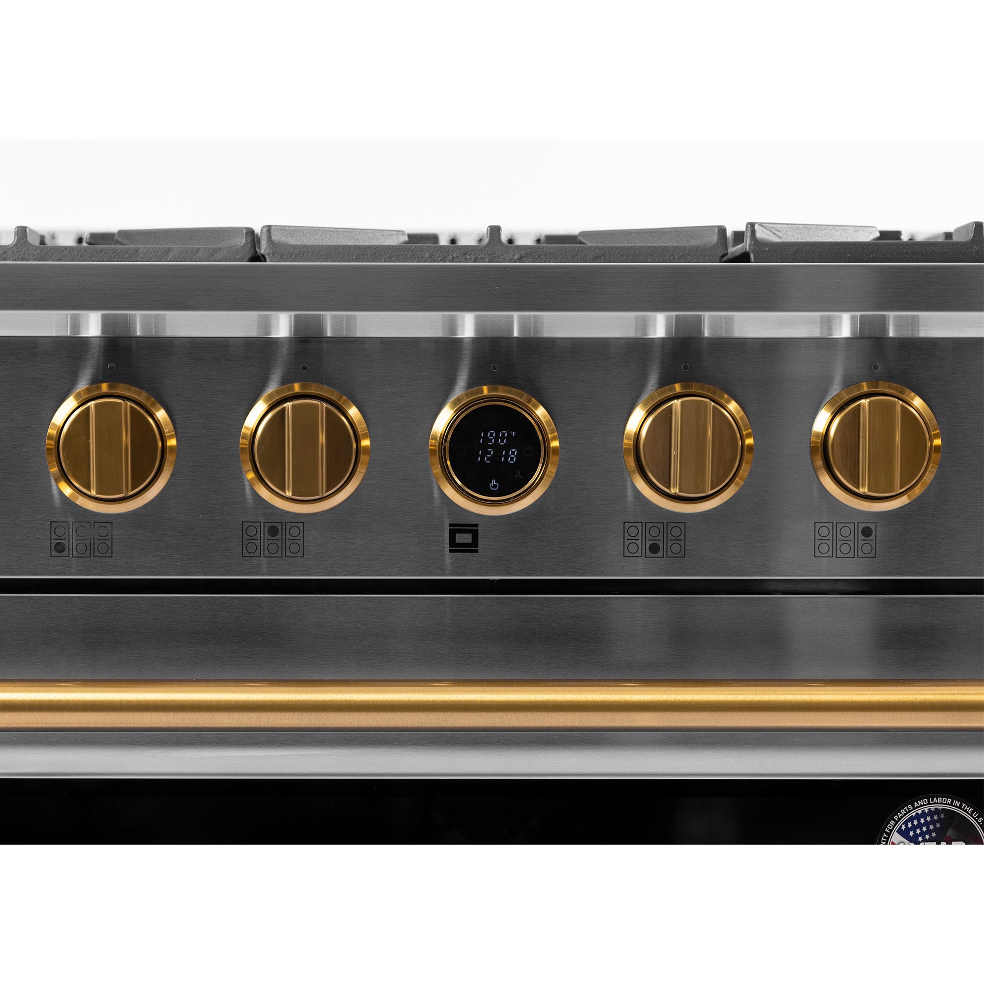 Kucht 36 in. 5.2 cu. ft. 6 Burners Dual Fuel Range KXP36 - image 23