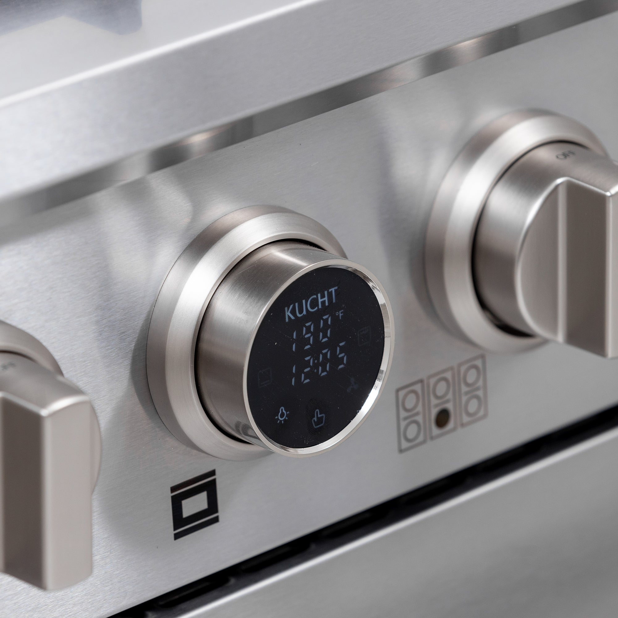 Kucht 30 in. 4.2 cu. ft. 4 Burners Dual Fuel Range KXP30 - image 2
