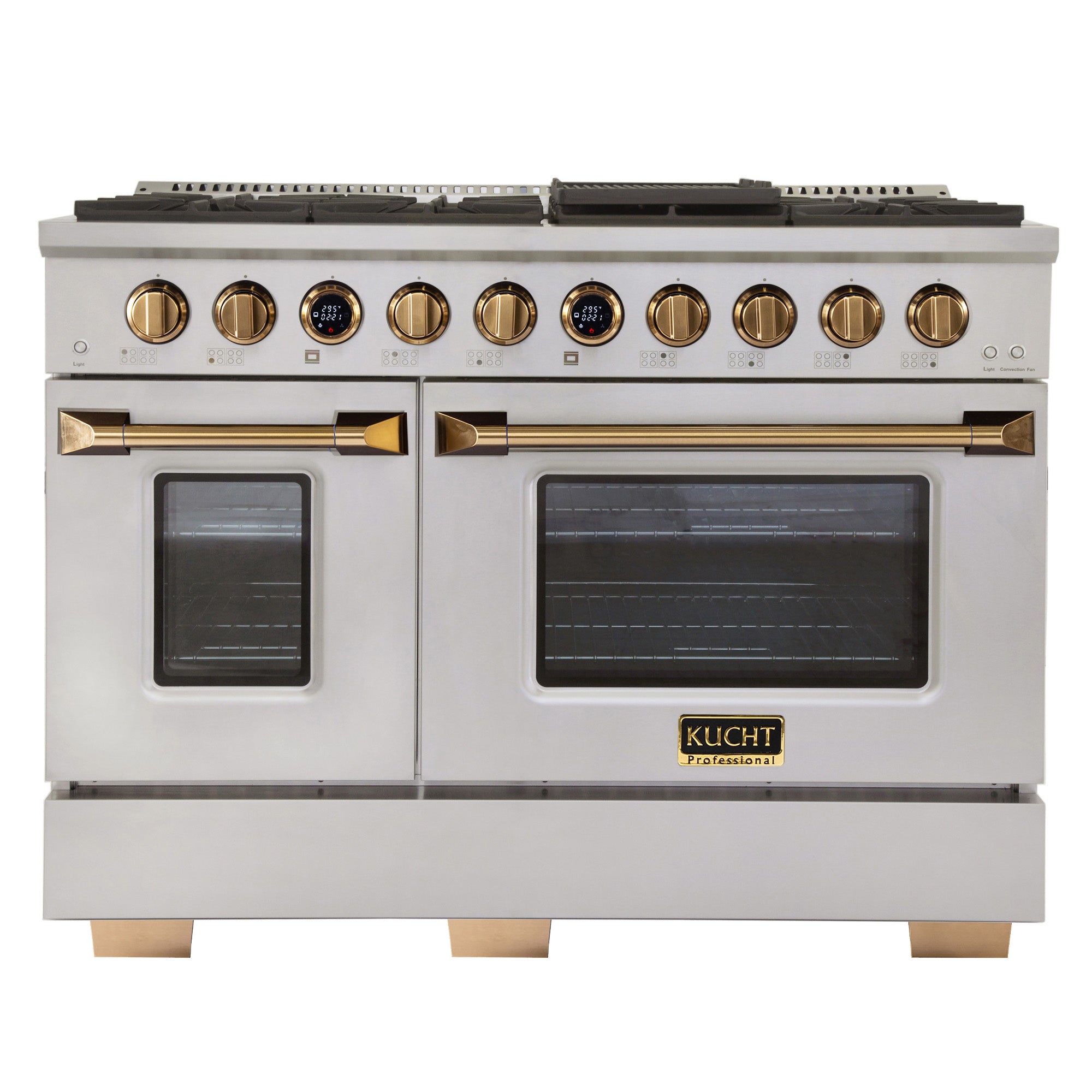 Kucht 48 in. 6.7 cu. ft. 8 Burners Dual Fuel Range KXP48 - image 11
