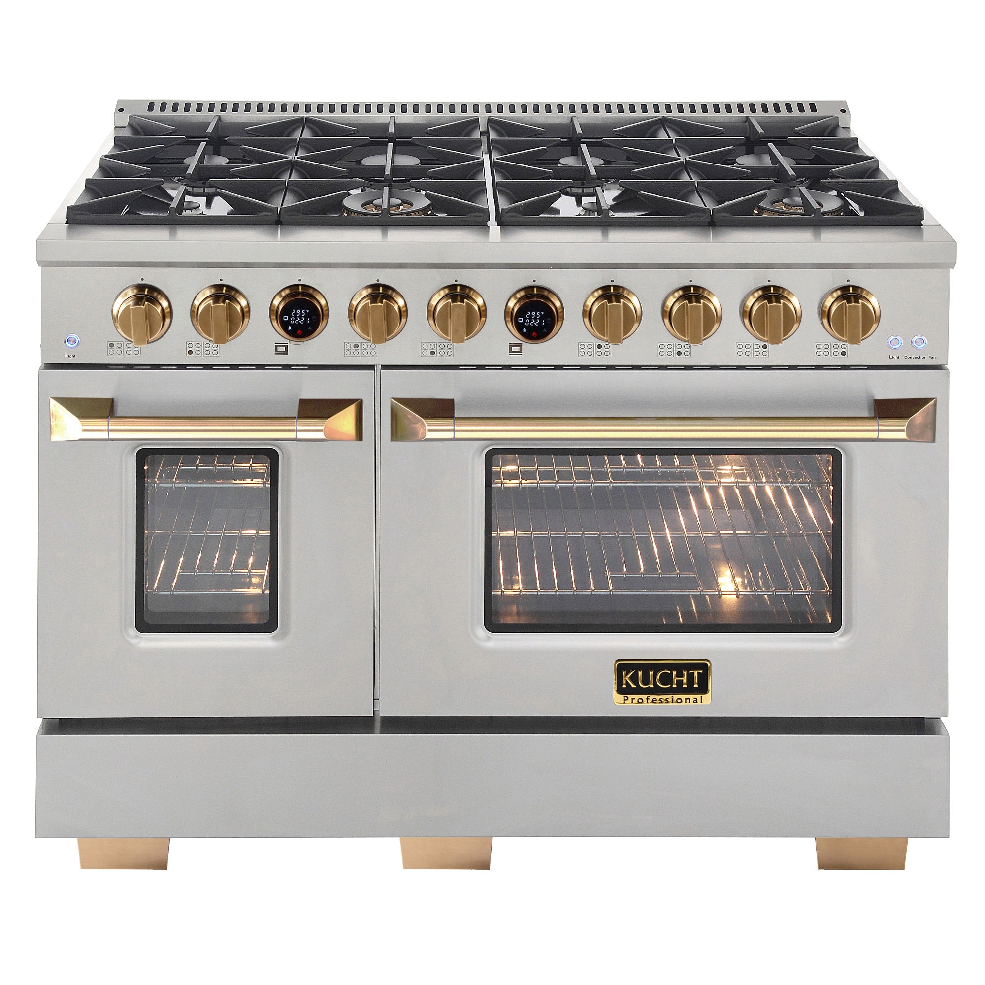 Kucht 48 in. 6.7 cu. ft. 8 Burners Dual Fuel Range KXP48 - image 18