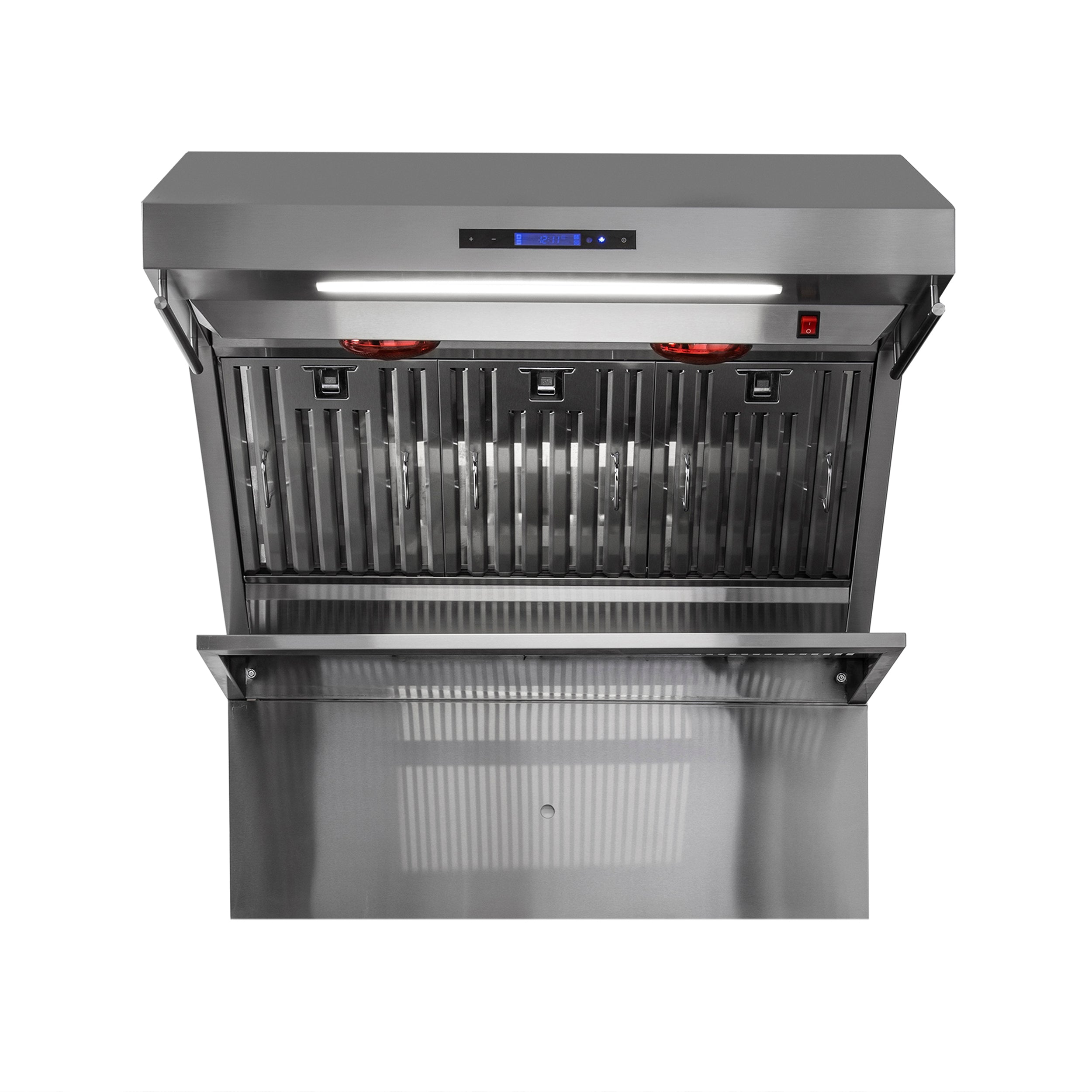Forno Savona 36-Inch Wall Mount Range Hood, Baffle Filters, Backsplash Included