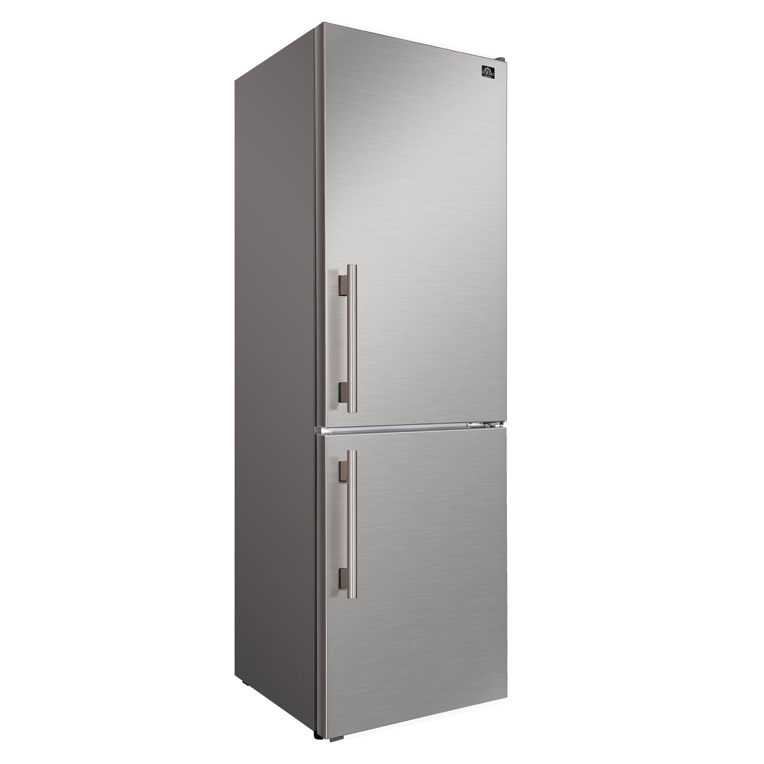 Custodia 24" Bottom Freezer, 10.3 cf., Right Swing, Total No frost, Stainless Steel handles