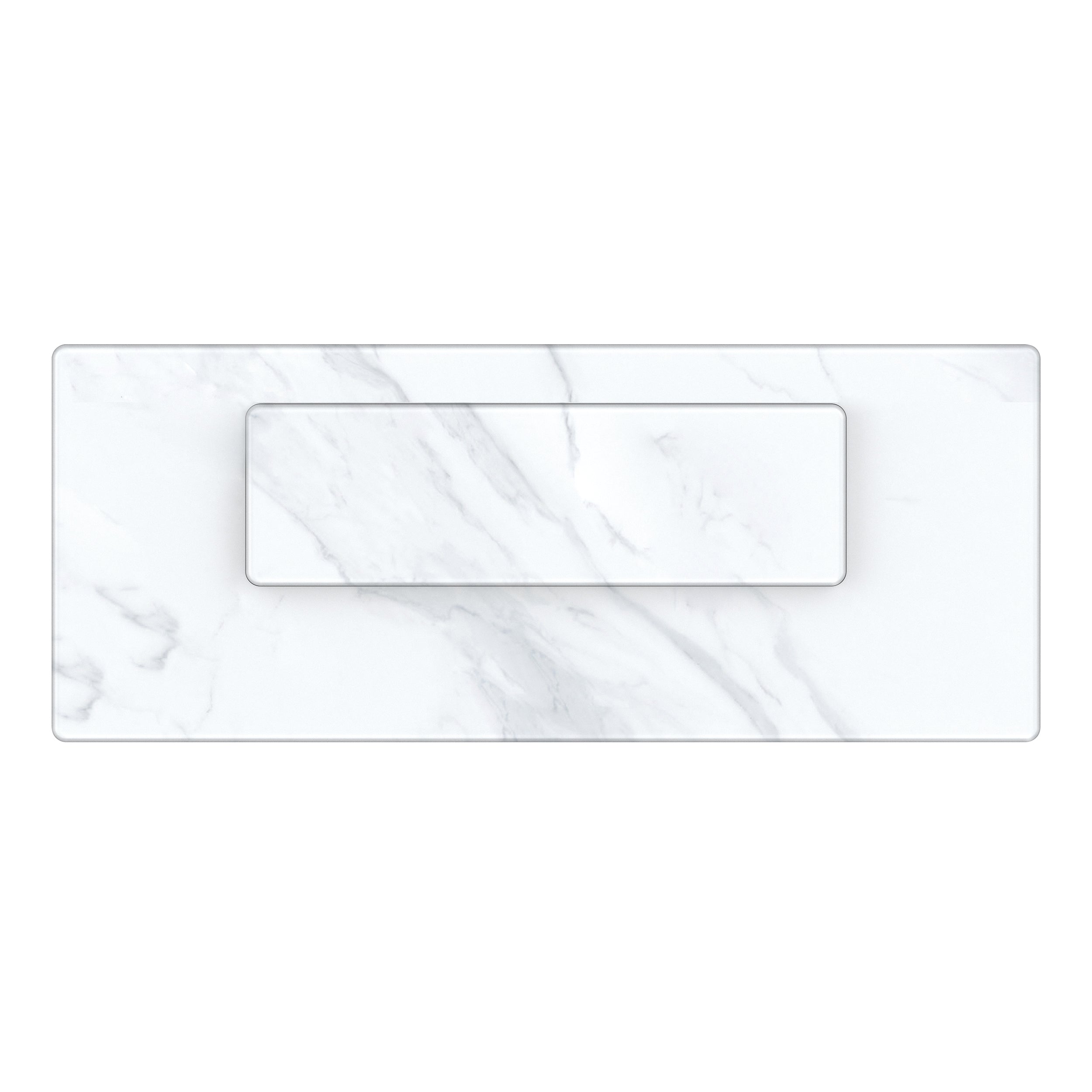 Elevato Smart Bar Table in White, 5.3 cu.ft fridge and freezer with Bluetooth control