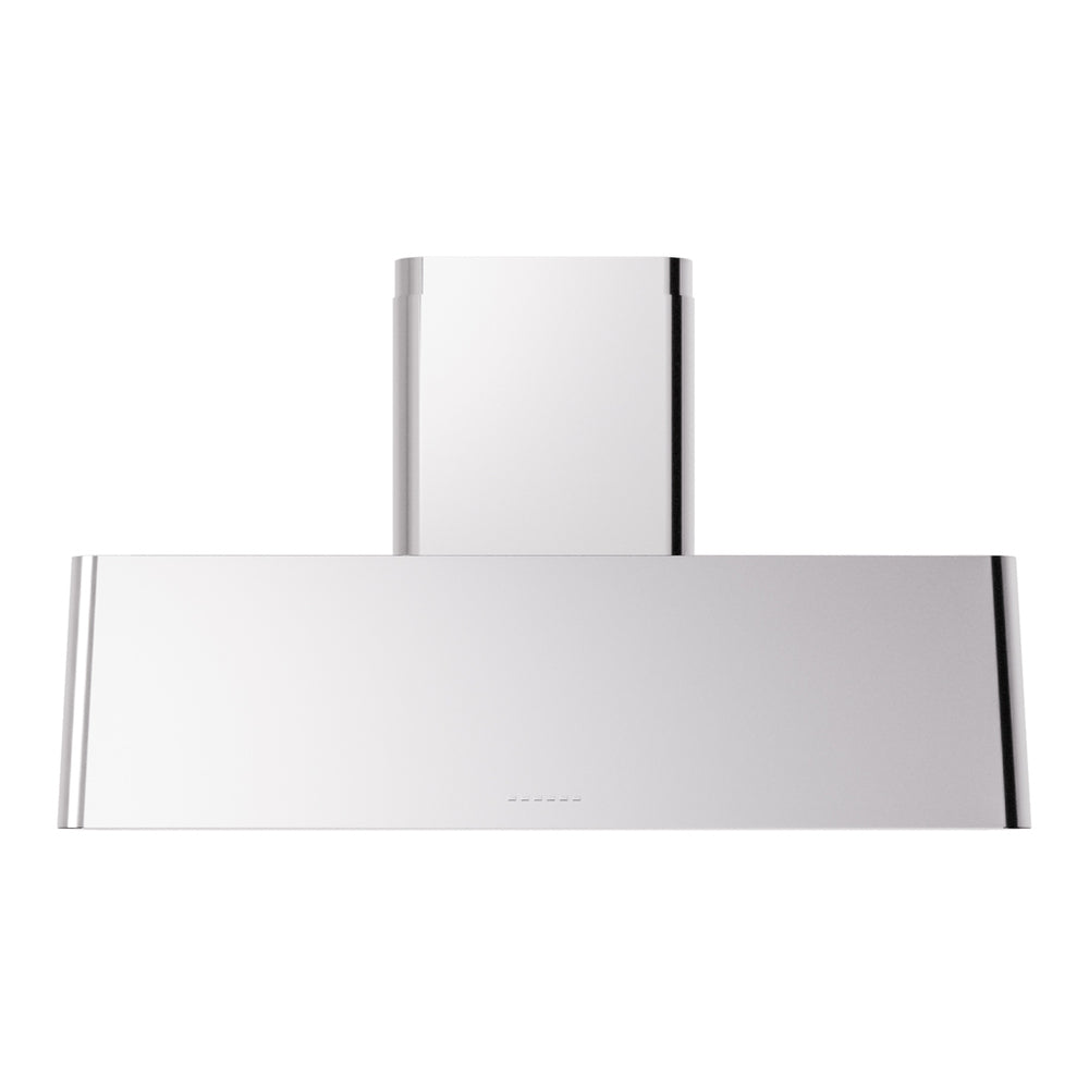 ILVE Nostalgie II 48 inch Wall Mount Range Hood with 850 CFM, 3 Speed + Intensive, Front LED Light Bar - UAG48SS