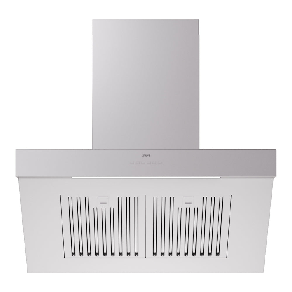 ILVE Professional Plus II 30 inch Wall Mount Range Hood with 600 CFM - UAGQ30SS