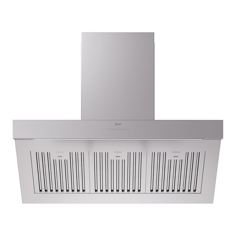 ILVE Professional Plus II 36 inch Wall Mount Range Hood with 600 CFM - UAGQ36SS