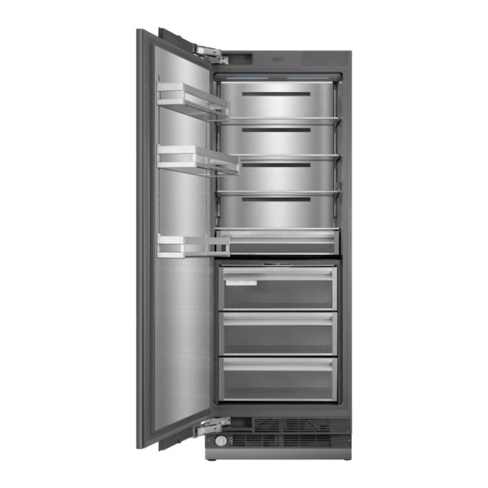 ILVE 30 inch Freezer Column with 16 cu. ft. Capacity, Automatic Ice Maker, up to 3.9 lb Daily Production, Full Size Ceiling LED Illumination Panel, Panel Ready - image 3