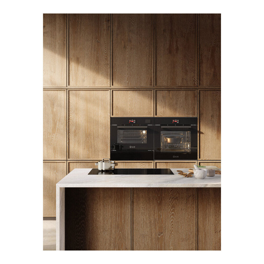 ILVE Professional Plus II 36 inch Built-In Induction Cooktop with 5 Element Zones in Glossy Black - image 7