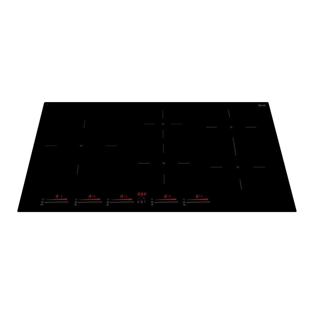 ILVE Professional Plus II 36 inch Built-In Induction Cooktop with 5 Element Zones in Glossy Black - image 3