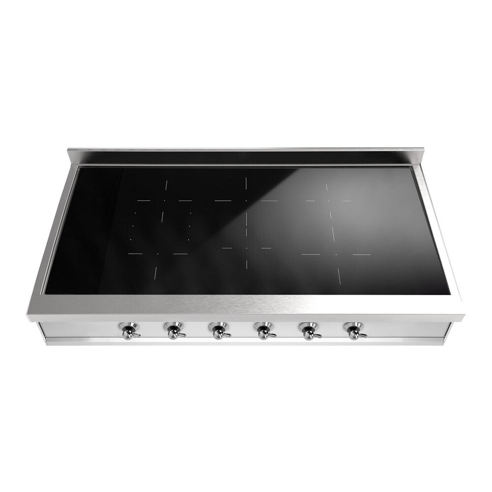ILVE Nostalgie II 48 inch Built-In Induction Rangetop with 6 Elements, Stainless Steel - image 3