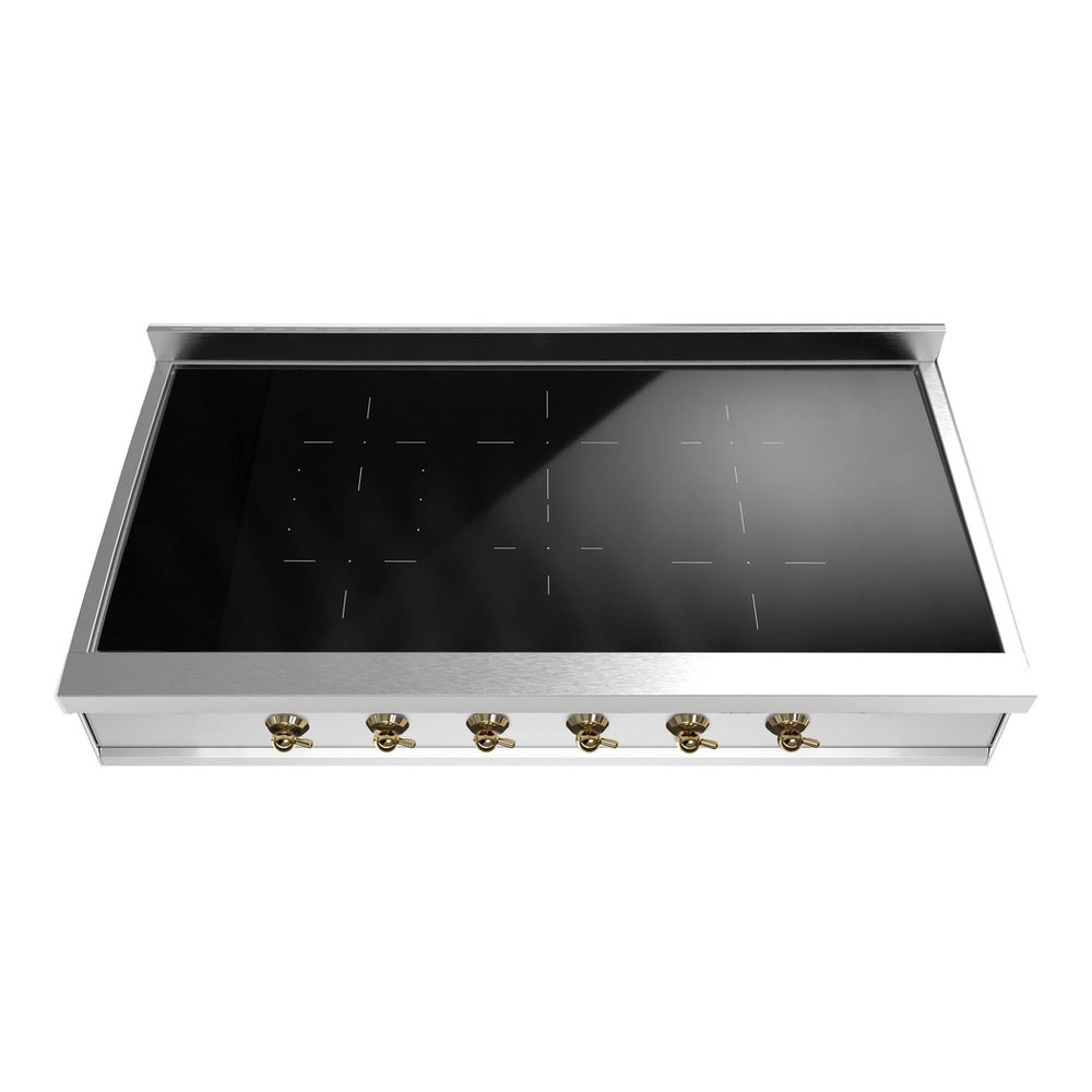 ILVE Nostalgie II 48 inch Built-In Induction Rangetop with 6 Elements, Stainless Steel - image 2