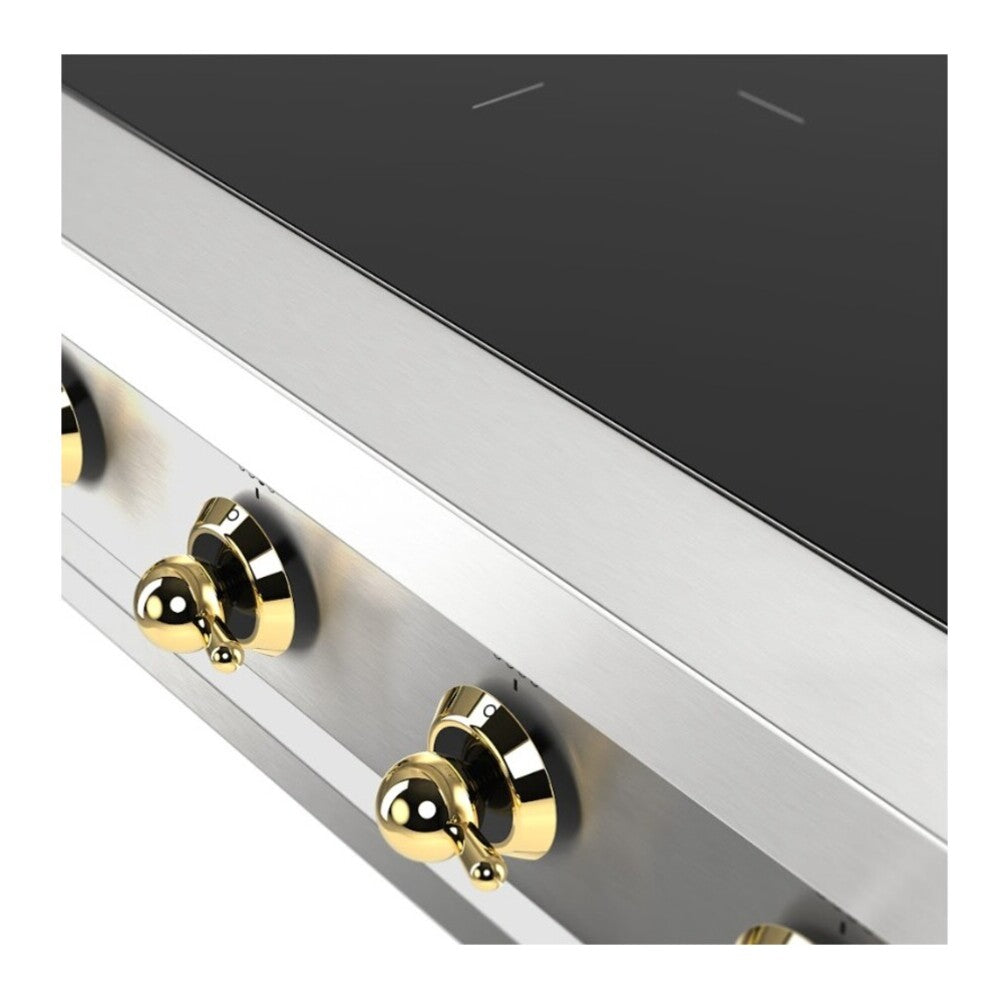 ILVE Nostalgie II 48 inch Built-In Induction Rangetop with 6 Elements, Stainless Steel - image 10