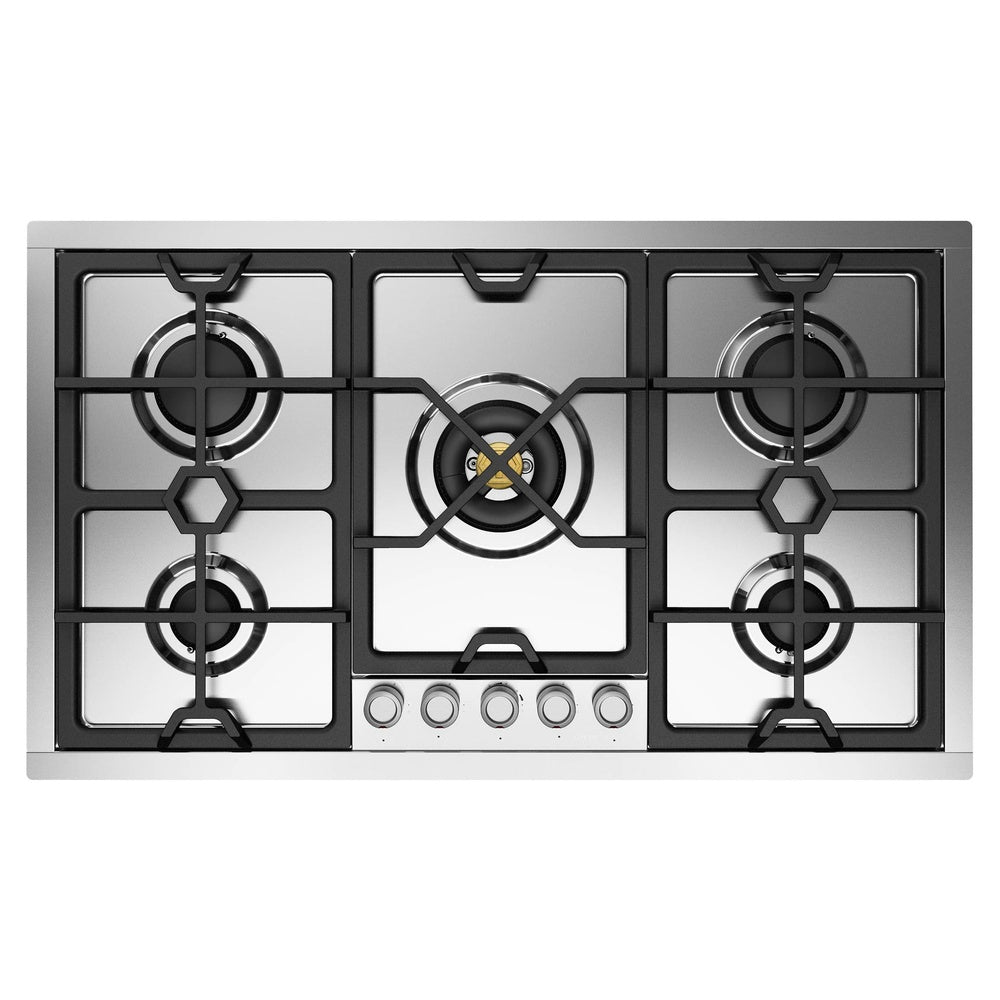 ILVE Panoramagic 36 inch Built-In Gas Cooktop with 5 Burners, in Stainless Steel - image 2