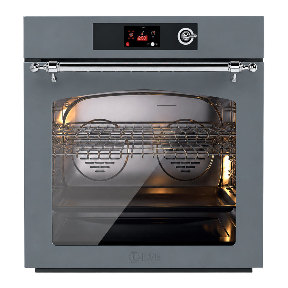 ILVE Nostalgie II 30 inch Pyrolytic Single Wall Oven with 4.4 cu. ft. Capacity - image 9