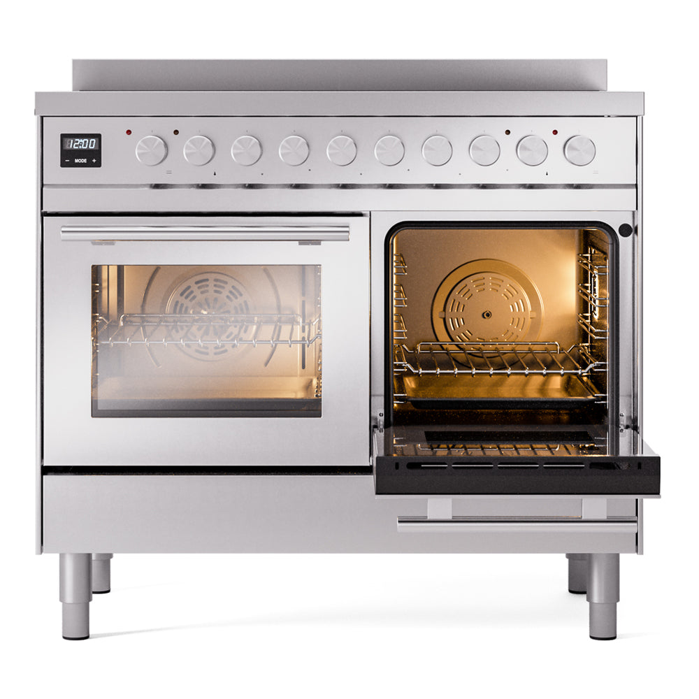 ILVE Professional Plus II 40" Induction Range - Double Ovens, 6-Element Induction - Triple Glass Door - image 5